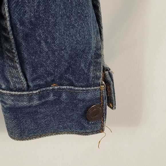 Vintage 80's Levi's Trucker Jacket III - Size 40 - Picture 13 of 16